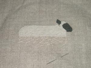 Ewe & Eye Needlecase WIP