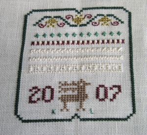 Dawn Lewis Christmas Ornament 1994