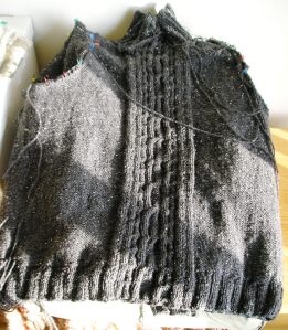 Karen's Sweater Pre-Assembly