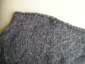 Karen's Sweater Sleeve, seamed