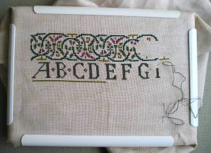 Homespun Samplar, "Celtic Band Sampler"