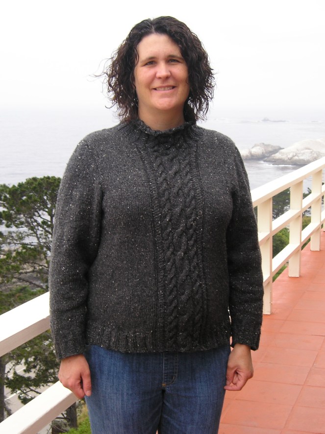 Sister-in-law in Sweater