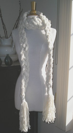 Rapunzel Scarf Photo for Pattern