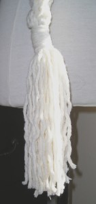 Rapunzel Scarf Tassel Detail