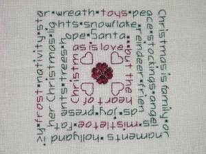 Just Cross Stitch Ornament RR, Part 2