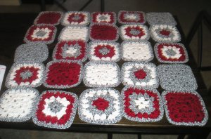 Lil Monkey Blanket WIP