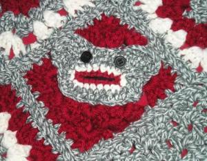 Li'l Monkey Blanket Close-up Unisex Monkey Face