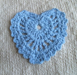 Fancy Lace Heart, Close-up