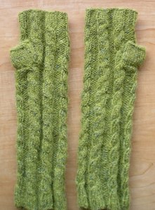 Evenstar Gloves, palm-side up