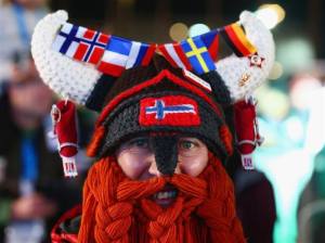 If only they gave out a medal in outrageous crocheted fashion! Go for the gold!