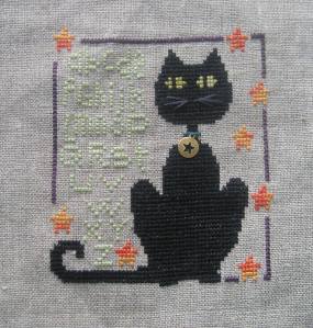 "Happy Black Black Cat Day" by The Trilogy, my August 2014 Smalls Challenge entry