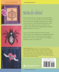 Back Cover of <i>Stitch Graffiti: Unexpected Cross-Stitch</i> Back Cover of <i>Stitch Graffiti: Unexpected Cross-Stitch</i>